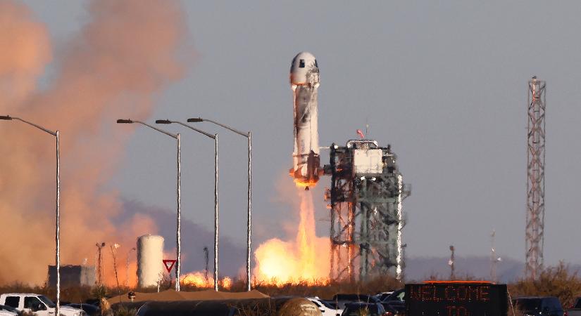 51 millióért akár űrturista is lehet: indul a Blue Origin emberes űrrepülése