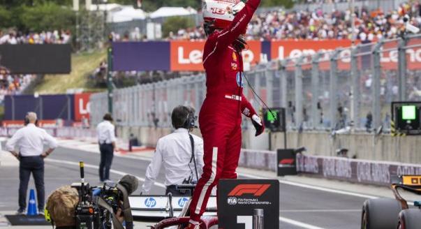 A 40. F1-es Magyar Nagydíj rajtrácsa