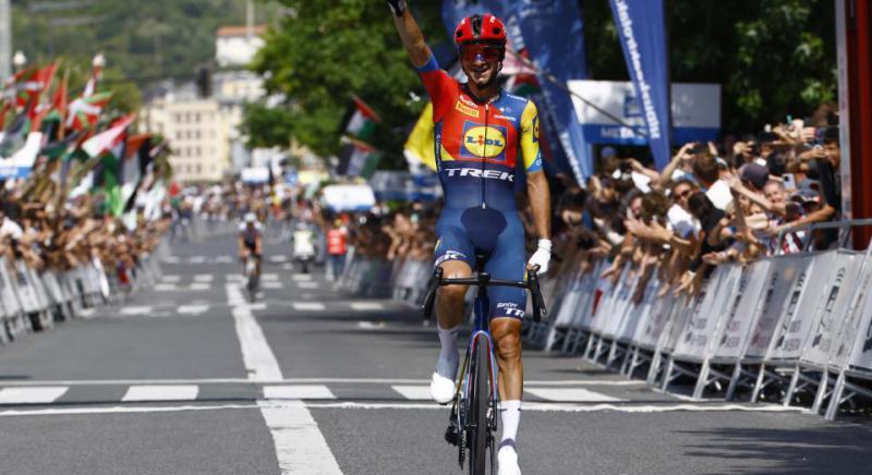 Giulio Ciccone nyerte a San Sebastian-i egynapost, Valter Attila 57. lett