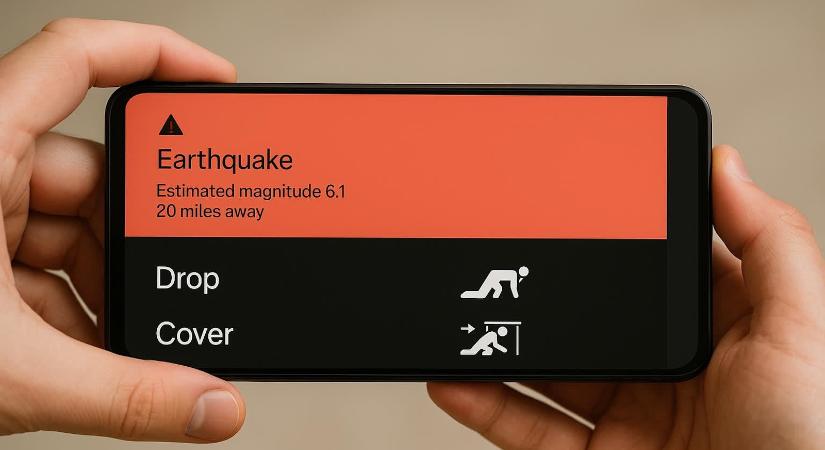 A Google már évek óta használja az Android készülékeket földrengéseket észlelésére