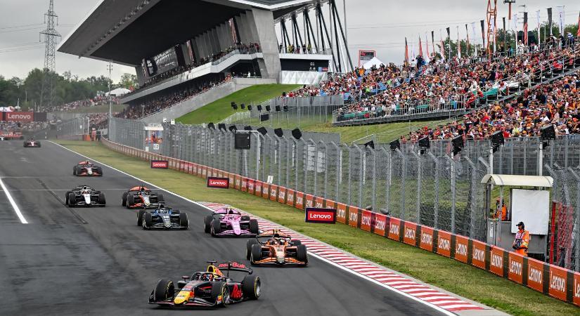 Olasz győzelem született Forma-2-esek versenyén a Hungaroringen
