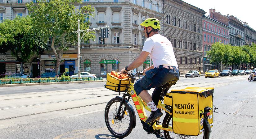 Segítség két keréken – Budapest biciklis mentősei akcióban