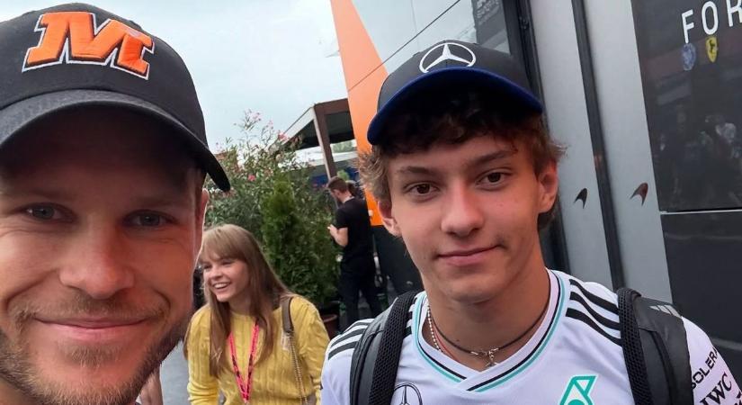 Az olimpiai ezüstérmes kajakos is ellátogatott a Hungaroringre