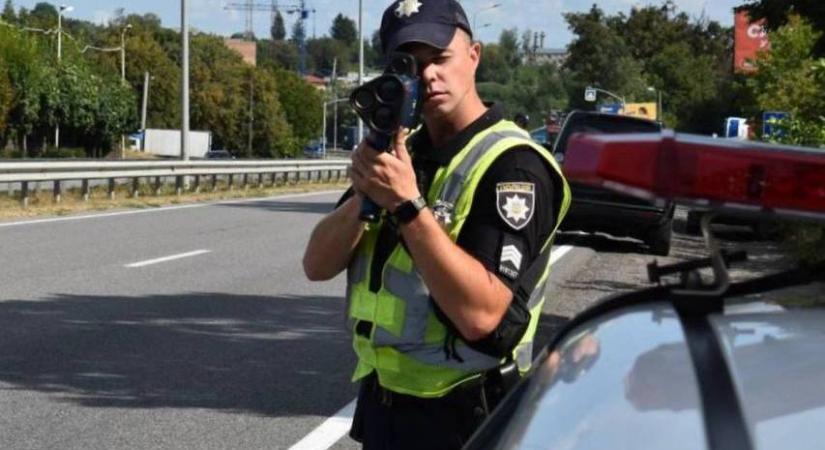 Egy hét alatt 600 gyorshajtást jegyzőkönyveztek a járőrök Kárpátalján