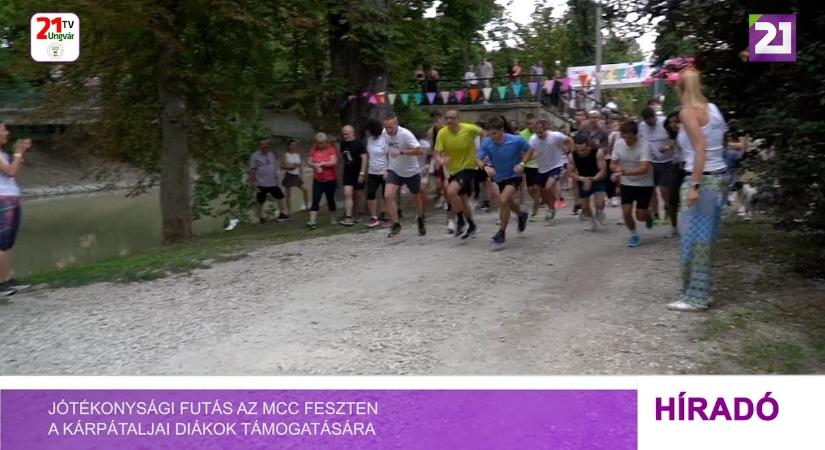 Jótékonysági futás az MCC Feszten a kárpátaljai diákok támogatására (videó)