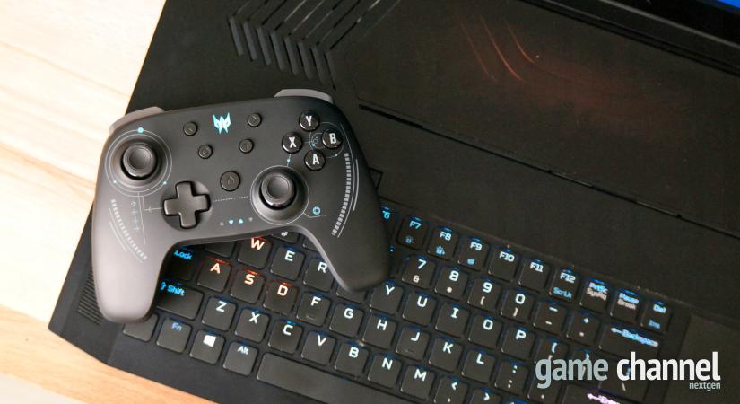 Acer Predator PGR300 Gaming Controller teszt - vezeték nélküli játék, könnyedén