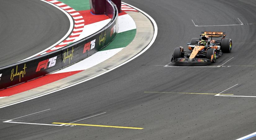 Lando Norris nyerte a Magyar Nagydíjat, az időmérőn még győztes Leclerc kiakadt a stábjára