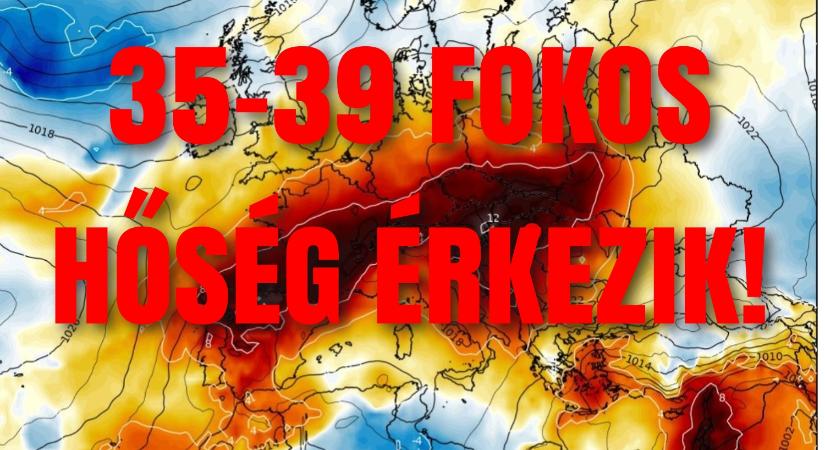 Hőség jön hétvégére!