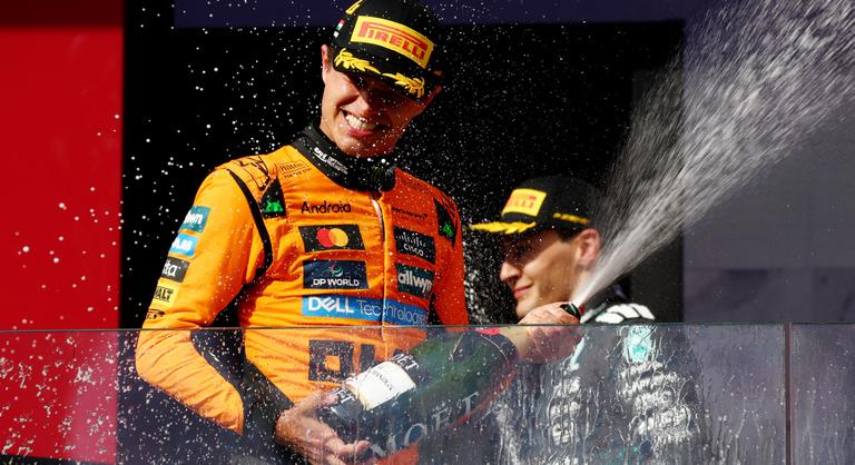 Lando Norris a Magyar Nagydíj után: Nem gondoltam volna, hogy győzelmet ér a taktikánk