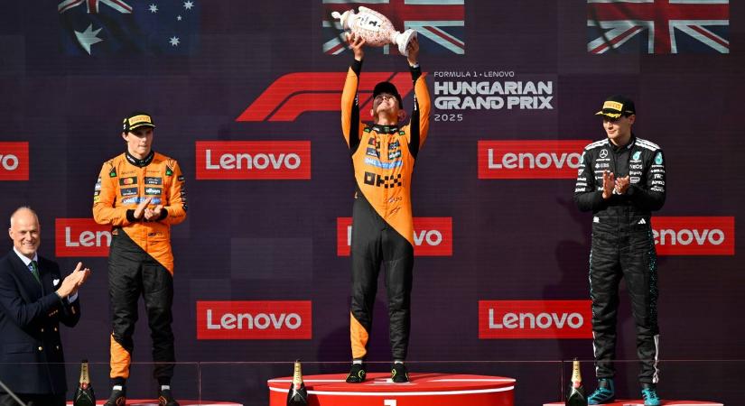 Kettős McLaren-siker a 40. Formula–1-es Magyar Nagydíjon