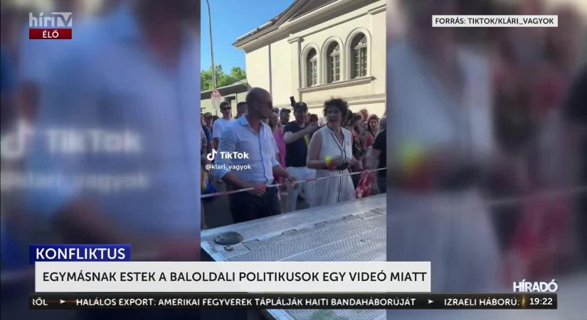 Magyar Nemzet: Egymásnak ugrott Márki-Zay Péter és Demokratikus Koalíció két politikusa Rónai Sándor és Dobrev Klára  videó