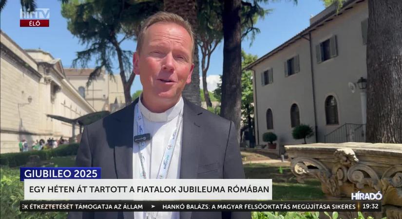 Egy héten át tartott a fiatalok jubileuma Rómában  videó