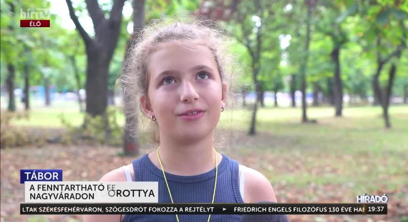 A fenntartható fejlődés illetve a permakultúra alapjaira tanították a gyermekeket a Nagyváradon  videó
