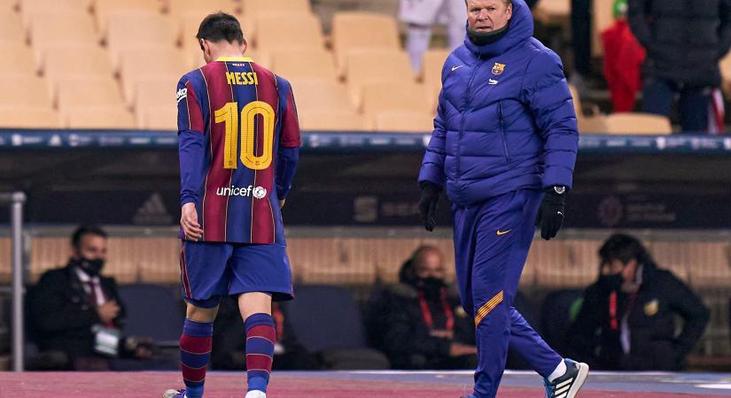 Messi a 121. percben kapott piros lapot, a Barcelona elbukta a kupadöntőt