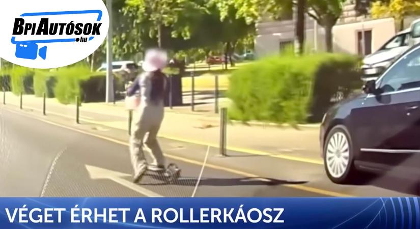 Véget érhet a rollerkáosz! Több botrányos rolleres eset nyilvánosságra került – a szigorítás már a küszöbön áll