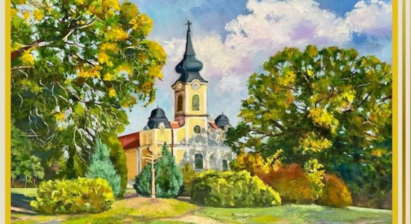 Különleges kiállítás Perkátán: „Tájak és évszakok” Vaskóné Gálfi Erzsébettől