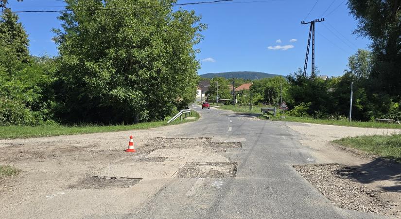 Úthibákat javított a Magyar Közút Kesztölcön