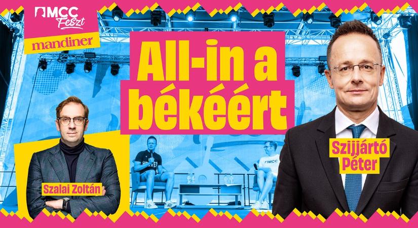 „Ez lesz a fordulat napja” – Szijjártó Péter élesen üzent az MCC Feszten
