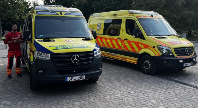 Zenei rendezvényen esett össze egy férfi a Balatonnál