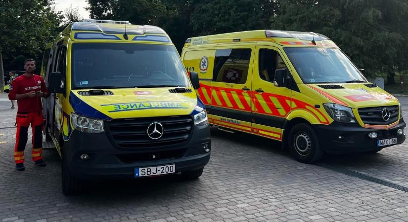 Drámai életmentés a Balatonnál: fesztiválon lett rosszul egy férfi