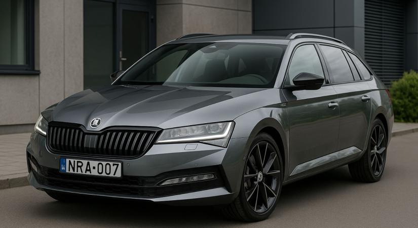 Skoda Superb-t venne tartós bérletbe a DKV