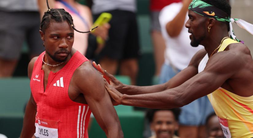 Lökdösődés, szócsata és feszültség a vb előtt – Noah Lyles megszólalt incidense után