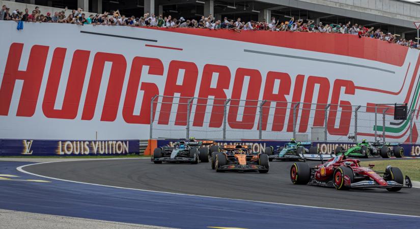 F1: „Túl magas tette a lécet” a Magyar Nagydíj