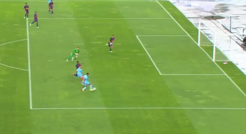 Árnyékra vetődött a kapus, mégse kapott gólt belőle a Barca