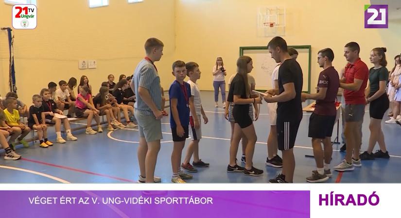 Véget ért az V. Ung - vidéki Sporttábor (videó)