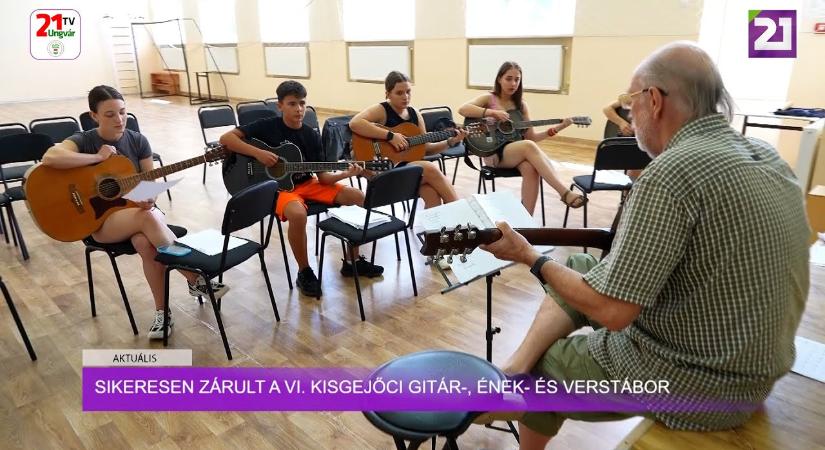 Aktuális (2025.08.04) - Sikeresen zárult a VI. Kisgejőci Gitár, Ének - és Verstábor (videó)