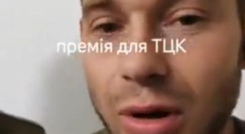 Vérfagyasztó videóban árulta el egy ukrán férfi, mennyit fizetnek neki a civilek kényszersorozásáért