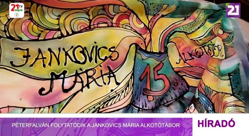 Péterfalván folytatódik a Jankovics Mária Alkotótábor (videó)