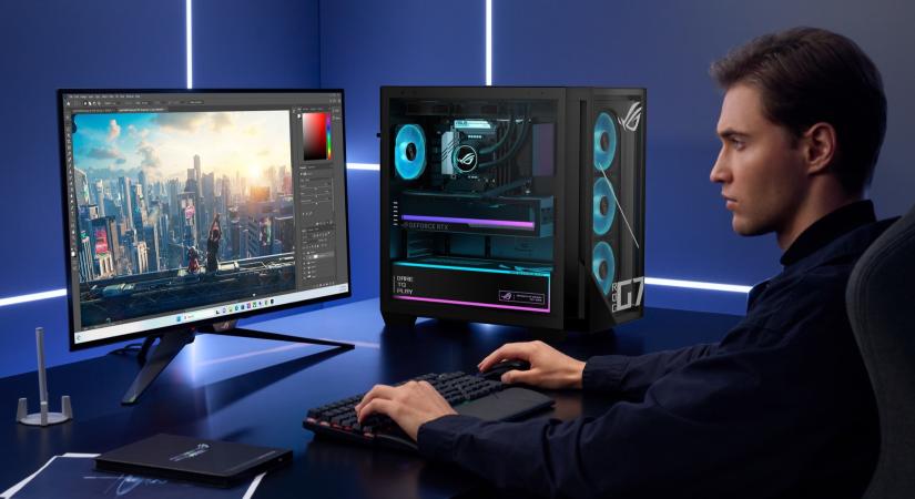 Az ASUS ROG egyik újdonsága lett a BLAST Premier hivatalos monitorja, ezeken fognak zajlani a CS2-torna hátralévő meccsei
