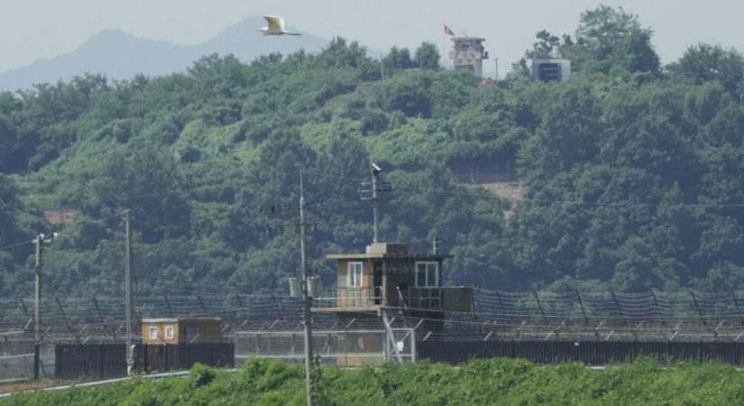 Mozgolódás a két Korea közötti határon