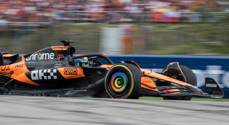 A McLaren centikkel kerülte el a teljes katasztrófát a Hungaroringen