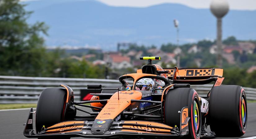 Norris nyerte a 40. futamot a Hungaroringen
