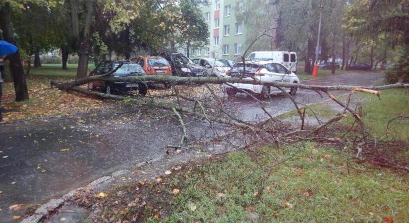 Ma sem ússzuk meg vihar nélkül, három járásra adtak ki riasztást