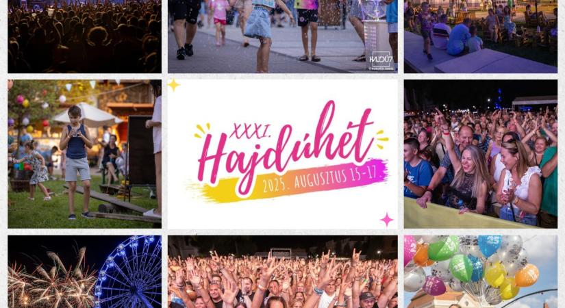 Hajdúhét 2025 – itt a részletes program, napi bontásban