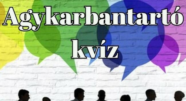 Agykarbantartó napi kvíz, melyben száz emberből ötven tud legalább 7 pontot elérni