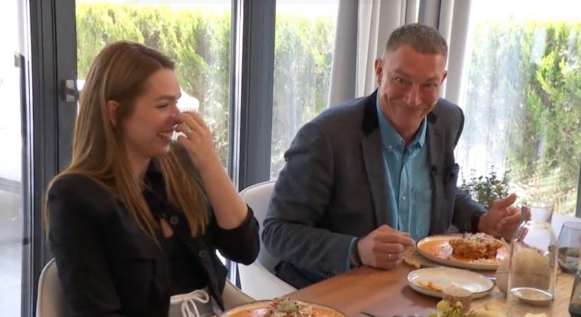 Hal a tortán: Dobó Ági összeroppant, mikor a vacsoráján a főfogásnál közölte Németh Kristóf, hogy nem eszik húst