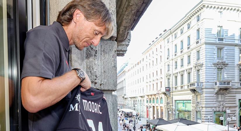 Luka Modric erős nyilatkozattal kezdte milánói pályafutását