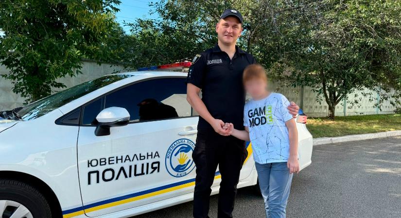 Kijevben megtaláltak egy 9 éves eltűnt kisfiút