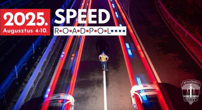 Roadpol speed – fókuszban a gyorshajtók