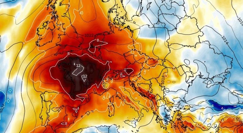 Térképeken mutatjuk, hogyan hódítja vissza a hőség térségünket