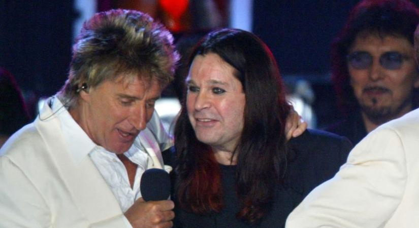 „Ennél őrültebb, tiszteletlenebb szarságot még sosem láttam” – félresikerült Rod Stewart tisztelgése Ozzy Osbourne előtt