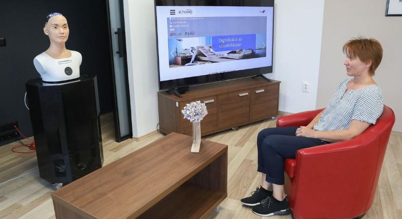 Humanoid robottal társaloghatnak és gyógytornára is járhatnak – szintlépés az idősellátásban