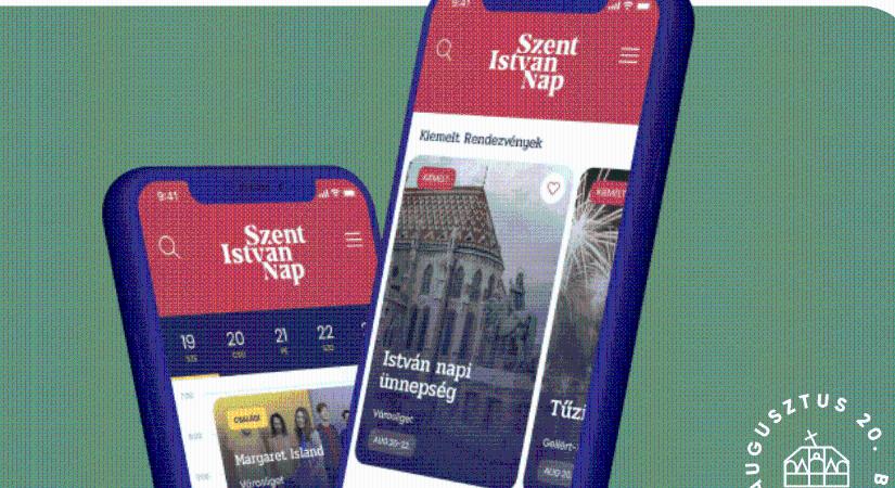 Ezért érdemes használni a Szent István Nap weboldalát és applikációját