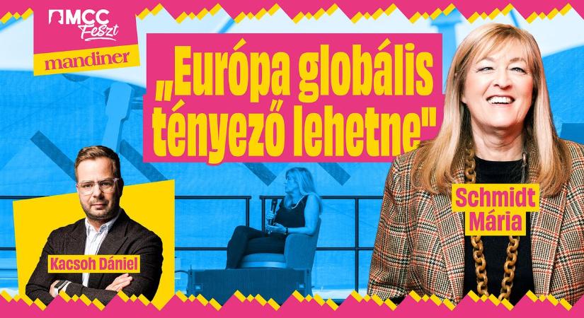 Oroszországot és Ukrajnát már régen fel kellett volna venni az Európai Unióba – Schmidt Mária az MCC Feszten (VIDEÓ)