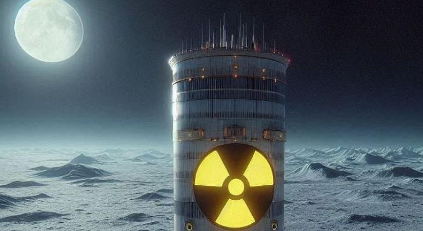 Új atomerőművet építenének Trumpék - méghozzá magára a Holdra
