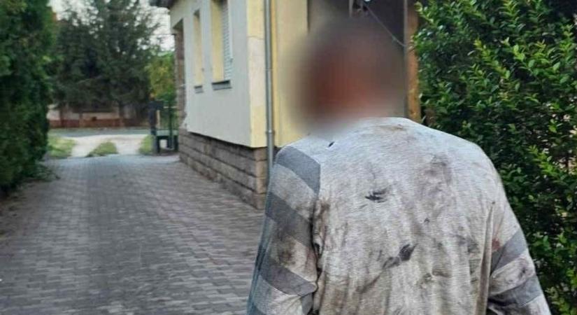 Ijesztő alak jelent meg az abonyi ház udvarán – több bejelentés is érkezett a rendőrségre